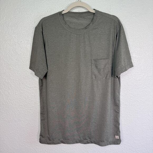 Vuori Other - Vuori Shirt Mens Medium Tradewind Performance T-Shirt Pocket Tee Activewear M
